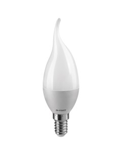 Лампа светодиодная 6Вт E14 450лм 2700K 230В свеча на ветру СA37 Онлайт