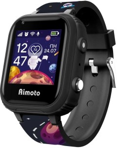 Смарт часы Aimoto Pro 1 44 IPS черный 8100820 Кнопка жизни