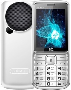 Мобильный телефон 2810 BOOM XL 2 8 320x240 TFT 32Mb RAM 32Mb BT 2 Sim 1700 мА ч серебристый Bq