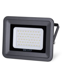 Прожектор светодиодный WFL 50W 06 50Вт 4500лм 5700 IP65 серый Wolta