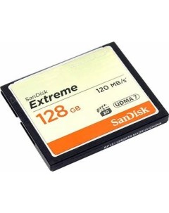 Карта памяти 128Gb CompactFlash Extreme Sandisk