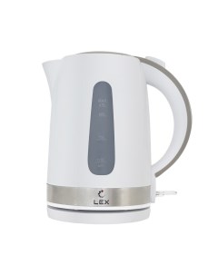 Электрический чайник LX30028 1 1 7 л белый Lex