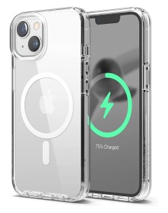 Чехол для iPhone 14 с MagSafe HYBRID Transparent Elago