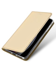 Чехол книжка для iPhone 11 Pro Max DU DU боковой золотой X-case