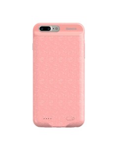 Чехол с аккумулятором 3650 mAh iPhone 7 Plus розовый ACAPIPH7P BJ04 Baseus