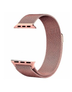 Ремешок для Apple Watch Миланская петля 42 44 45 мм 1 7 SE розовое золото металлический Nobrand