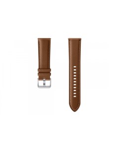 Ремешок для смарт часов Stitch Leather Band Galaxy Watch3 45мм коричневый Samsung