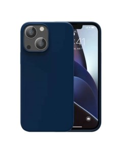 Чехол для смартфона Crystalloid Series Liquid Silicone Case для iPhone 14 6 1 Blue Memumi