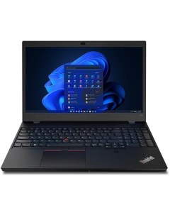 Ноутбук ThinkPad T15p Gen 3 черный 21DBS0NE00 Lenovo