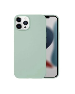 Чехол Crystalloid Series Liquid Silicone Case для iPhone 13 Pro Max Green Memumi