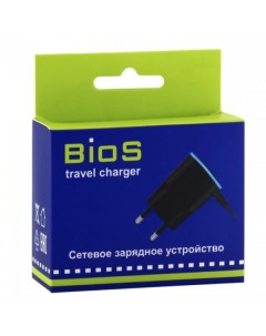 Сетевое зарядное устройство Micro USB 0 7 A черный Биос