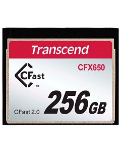 Карта памяти Compact Flash TS256GCFX650 256GB Transcend