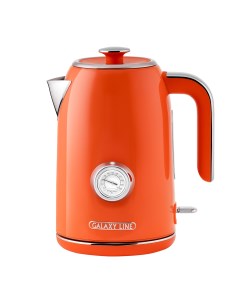 Чайник электрический GL0351 1 7 л оранжевый Galaxy line