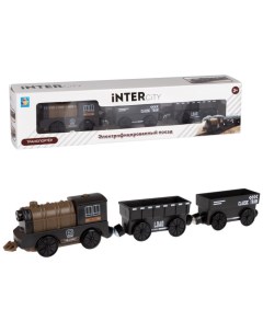 Электропоезд InterCity Diesel Транспортёр 3 вагона 1toy