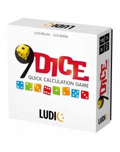 Карточная настольная игра 9 кубиков MU51173 Ludic