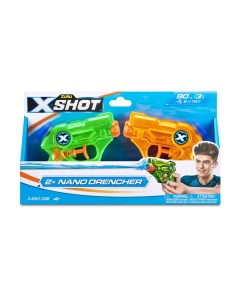 Набор водных бластеров игрушечных X Shot Nano Drencher 56106 Zuru