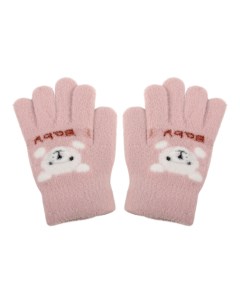 Перчатки детские ZW ANG63 бледно розовый 3 4 Little mania