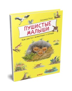 Книга Пушистые малыши Как растут животные и птицы Питер