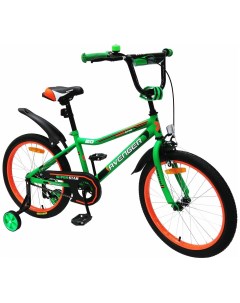 Велосипед 18 SUPER STAR зеленый черный Avenger