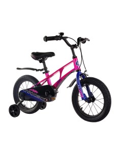 Велосипед детский двухколесный Air 14 Стандарт Плюс 2024 розовый жемчуг Maxiscoo