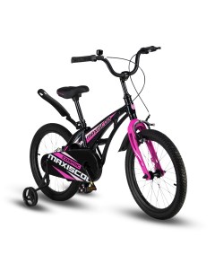 Детский велосипед Cosmic 18 Стандарт 2024 мокрый антрацит Maxiscoo