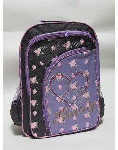 Рюкзак детский универсальный Tz 6646 Сердце фиолетовый Tukzar