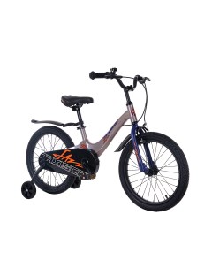 Велосипед детский двухколесный Jazz 18 Стандарт 2024 серый жемчуг Maxiscoo