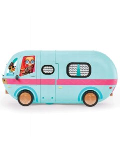 Транспорт для кукол L O L Surprise Автобус O M G Glamper Fashion Camper бирюзовый Mga entertainment