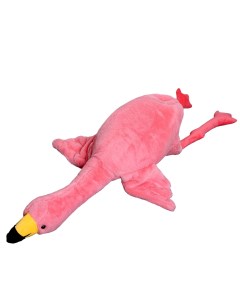 Мягкая игрушка Фламинго 130 см цвет розовый Nobrand