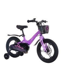 Детский велосипед Jazz 16 Pro 2024 фиолетовый матовый Maxiscoo