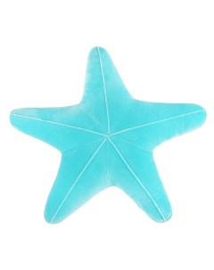 Мягкая игрушка Морские обитатели Игрушка подушка Морская звезда бирюзовая 39см Abtoys