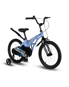 Детский велосипед Cosmic 18 Стандарт 2024 небесно голубой матовый Maxiscoo