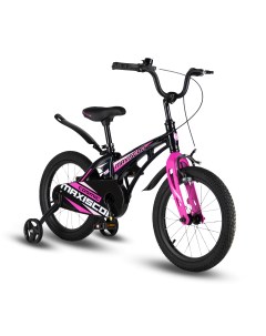 Детский велосипед Cosmic 16 Стандарт 2024 мокрый антрацит Maxiscoo