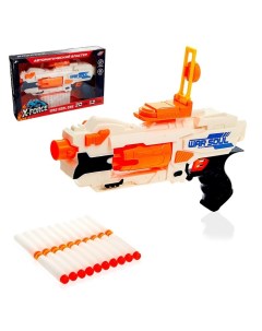 Бластер игрушечный War soul gun стреляет мягкими пулями работает от батареек Woow toys