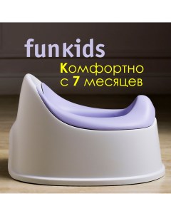 Горшок кресло детский Biba Comfort art 6215 Violet Funkids