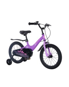 Велосипед детский двухколесный Jazz 16 Стандарт Плюс 2024 фиолетовый матовый Maxiscoo
