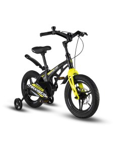 Детский велосипед Cosmic 14 Делюкс Плюс 2024 черный жемчуг Maxiscoo