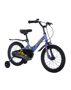 Детский велосипед Jazz 16 Стандарт Плюс 2024 синий карбон Maxiscoo