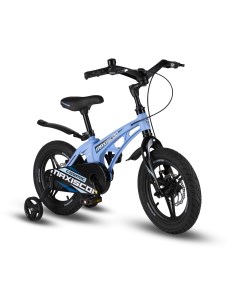 Детский велосипед Cosmic 14 Делюкс Плюс 2024 небесно голубой матовый Maxiscoo