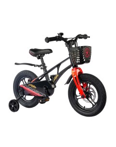 Детский велосипед Air 14 Pro 2024 черный матовый Maxiscoo