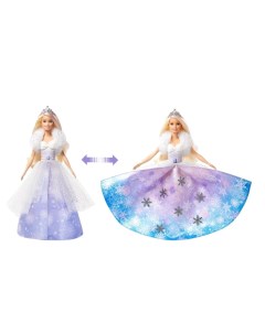 Кукла Дримтопия Снежная принцесса GKH26 Барби Barbie
