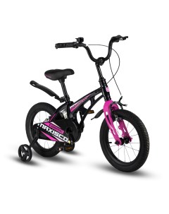 Детский велосипед Cosmic 14 Стандарт Плюс 2024 мокрый антрацит Maxiscoo