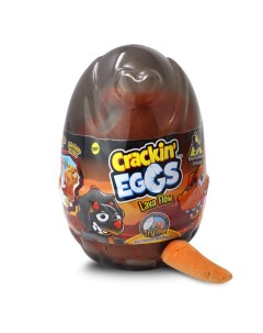 Мягкая игрушка Crackin Eggs Динозавр 12 см в яйце оранжевый SK012 Crackin' eggs