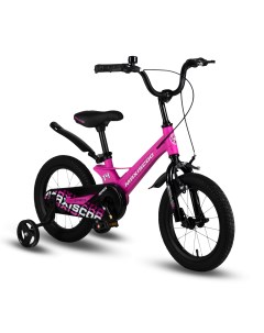 Детский велосипед Space 14 Стандарт Плюс 2024 ультра розовый матовый Maxiscoo