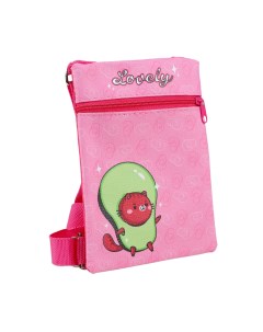 Набор для девочки Авокадо сумка ручка блокнот цвет розовый Nazamok