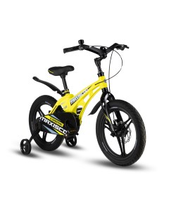 Детский велосипед Cosmic 16 Делюкс 2024 желтый матовый Maxiscoo