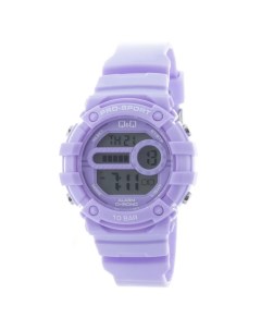 Наручные детские кварцевые часы QQ G15A 004VY фиолетовые Q & q