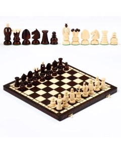 Игра настольная Шахматы Королевские 44 х 44 см король h 8 см пешка h 4 5 см 4963444 Nobrand