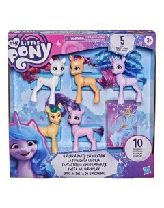 Набор фигурок My Little Pony Unicorn Party Celebration 5 фигурок F2033 10872 Hasbro