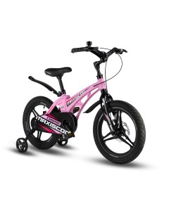 Детский велосипед Cosmic 16 Делюкс 2024 розовый матовый Maxiscoo